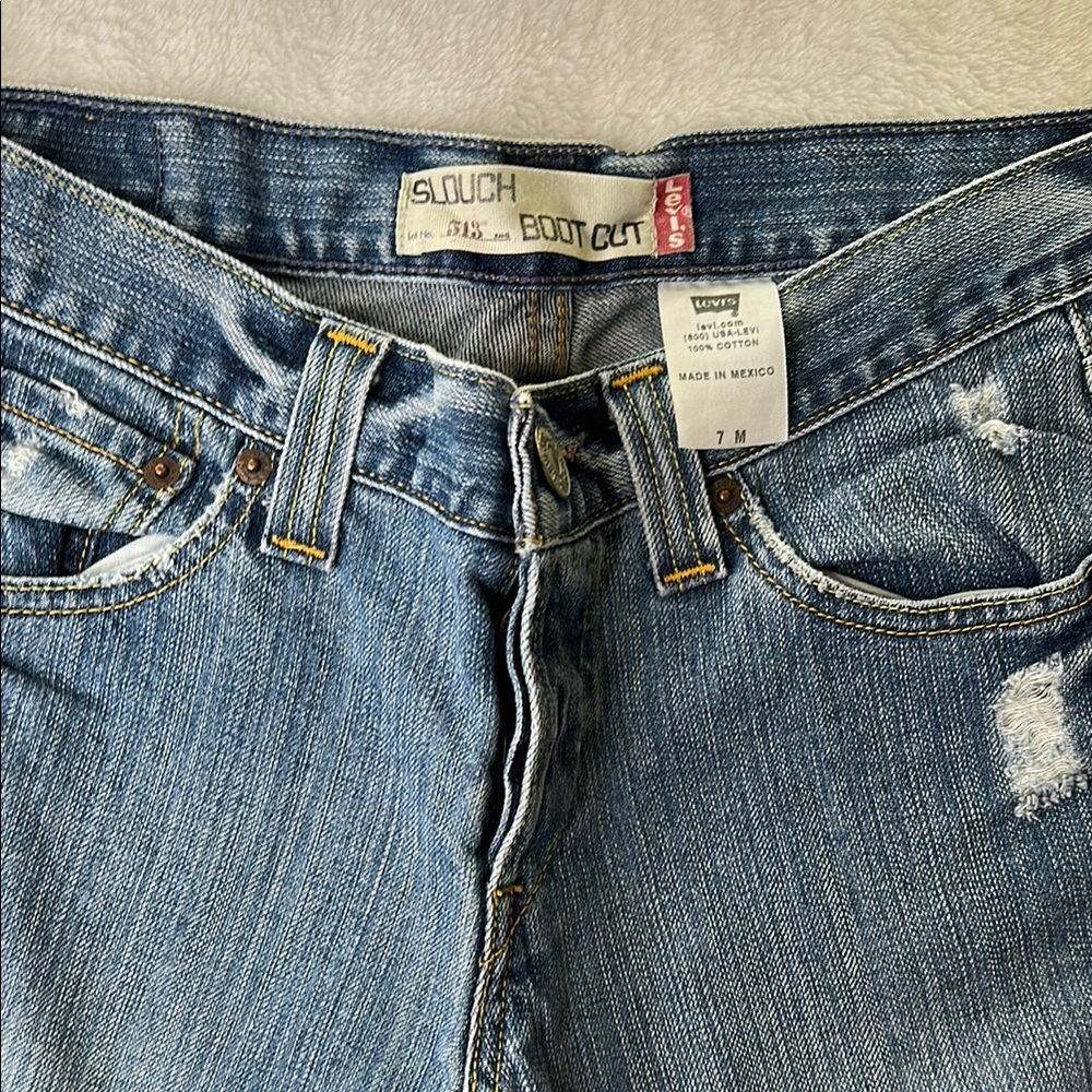Levi's Slouch, Bootcut Jeans - Picture 3 of 7